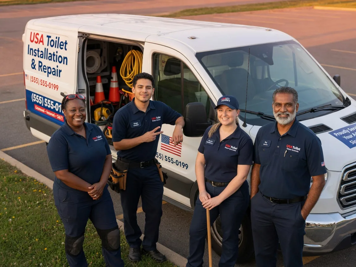 Toilet Installation company in Knickerbocker, TX